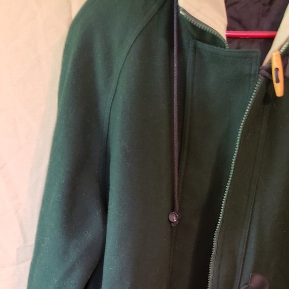 Herman Kay, Size 14, Emerald Green Winter Coat - Picture 4 of 16